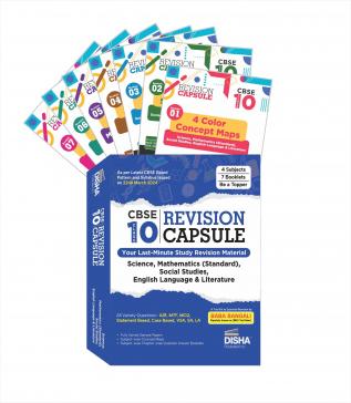 CBSE Class 10 Revision Capsule: Your Last-Minute Study Revision Material Science Mathematics (Standard) Social Studies English Language & Literature