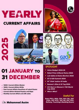 YEARLY CURRENT AFFAIRS 2024 (01 JANUARY to 31 DECEMBER 2024) English Edition
