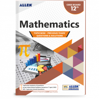 CBSE Maths Topicwise Solved papers from Previous Years for Class 12th by ALLEN