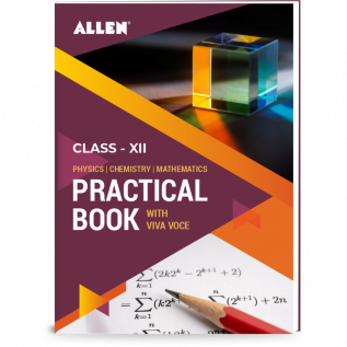 Physics Chemistry & Mathematics Practical book for Class 12 by ALLEN