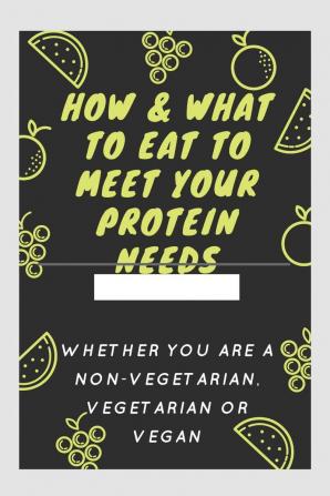 How &amp; What To Eat To Meet Your Protein Needs - Whether You Are A Non-Vegetarian Vegetarian Or Vegan