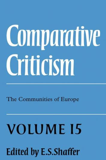 Comparative Criticism