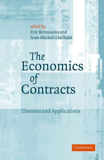The Economics of Contracts