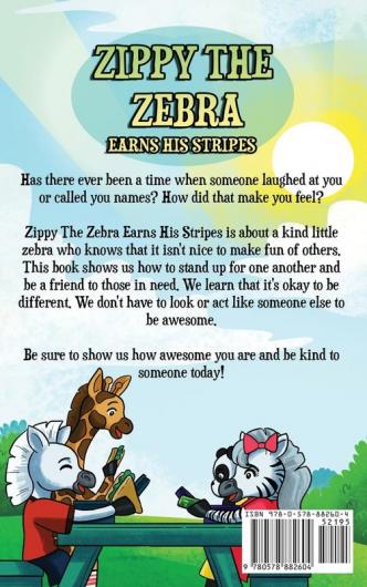 Zippy The Zebra Earns His Stripes