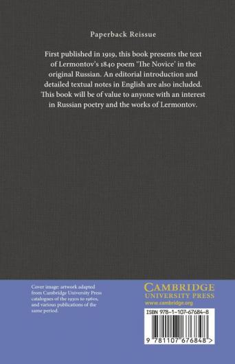 Lermontov's Novice