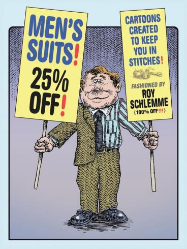 Men's Suits! 25% off!: Cartoons Created To Keep You In Stitches