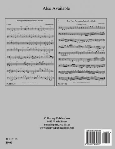 Arpeggio Studies in Two Octaves for the Cello