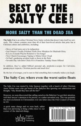 The Best of the Salty Cee Volume 1: Christian News Satire