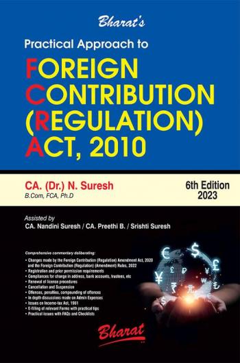 Practical Approach to Foreign Contribution (Regulation) Act 2010