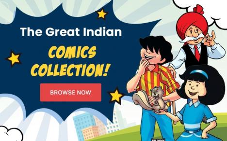 comics, indian comics, chacha choudhary, pinki, billoo