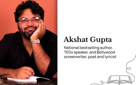 Akshat gupta, tedx speaker, bollywood screenplay, poetry