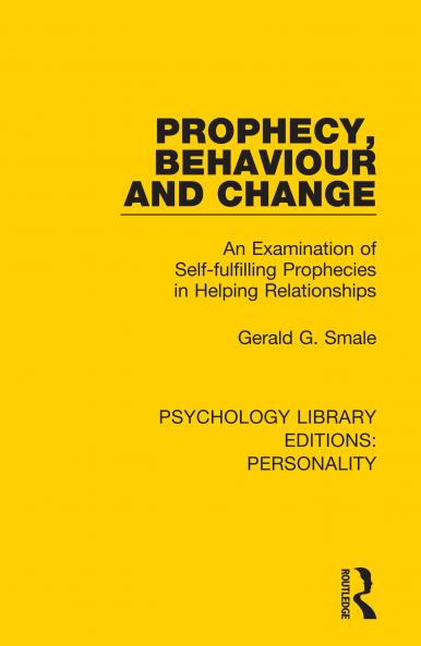 Prophecy Behaviour and Change