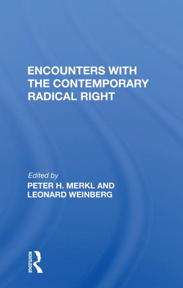Encounters With The Contemporary Radical Right