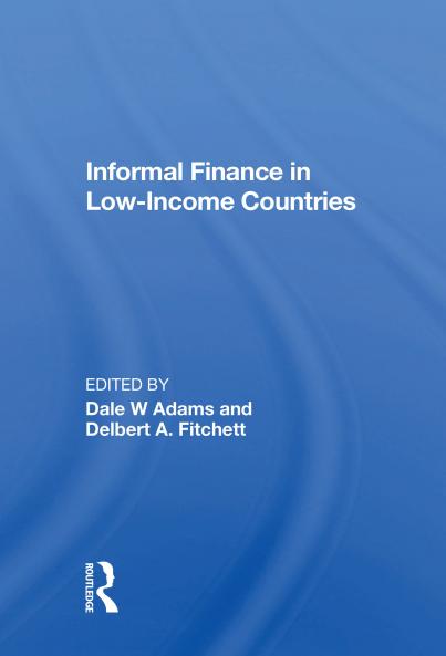 Informal Finance In Low-income Countries