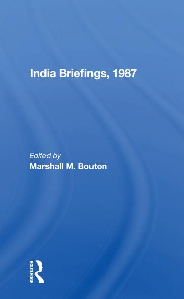 India Briefing 1987