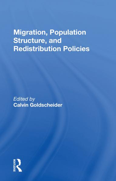 Migration Population Structure And Redistribution Policies