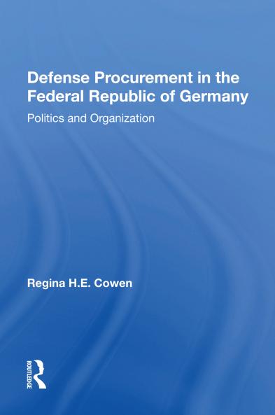 Defense Procurement In The Federal Republic Of Germany