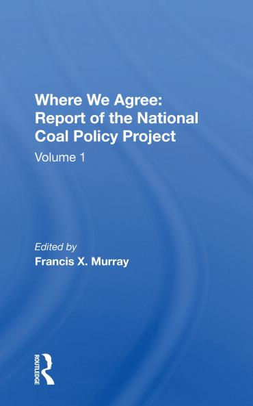National Coal Policy Vol 1