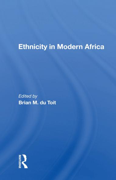 Ethnicity In Modern Africa