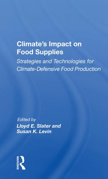 Climate's Impact On Food Supplies