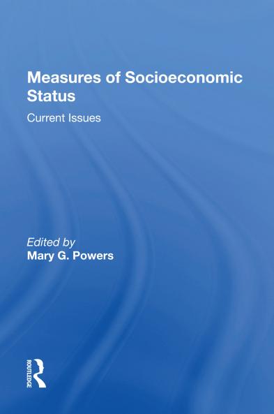 Measures Of Socioeconomic Status