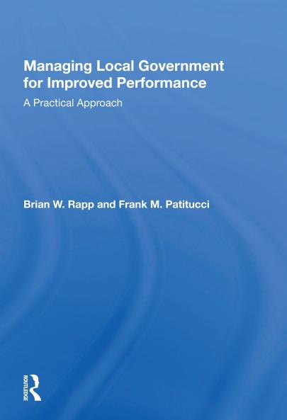 Managing Local Government for Improved Performance