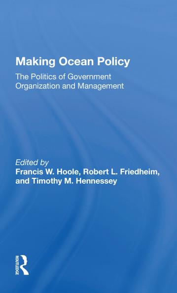 Making Ocean Policy