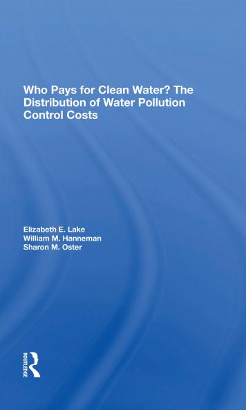 Who Pays For Clean Water?