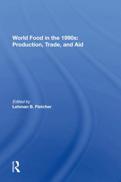 World Food In The 1990s