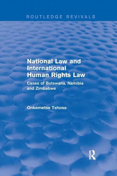 National Law and International Human Rights Law