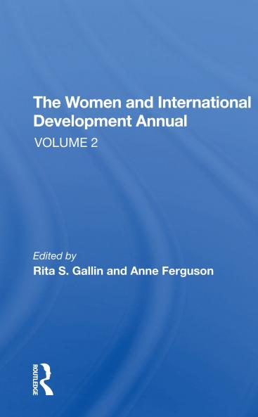 Women And International Development Annual Volume 2