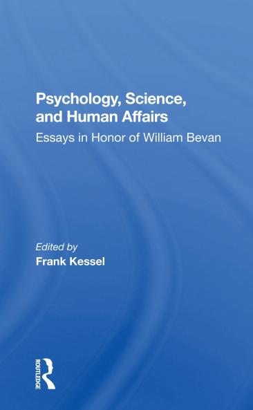 Psychology Science And Human Affairs