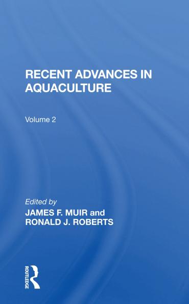 Recent Advances In Aquaculture