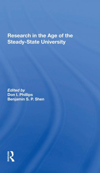 Research In The Age Of The Steady-state University
