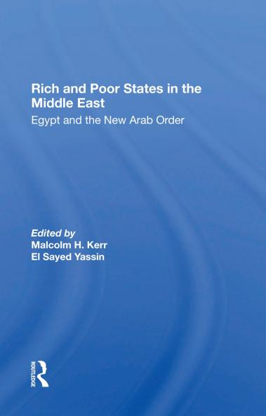 Rich And Poor States In The Middle East