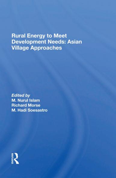 Rural Energy To Meet Development Needs