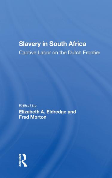 Slavery In South Africa