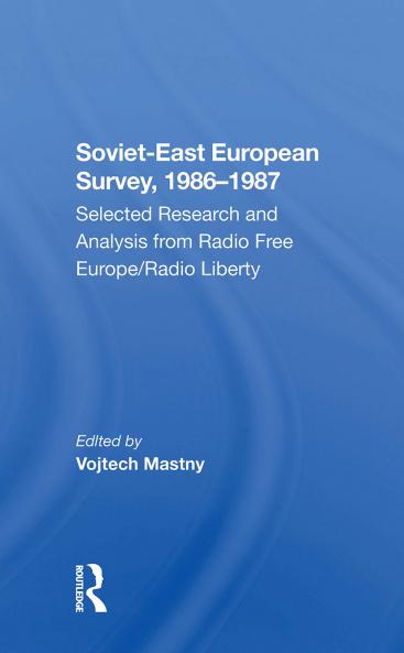 Sovieteast European Survey 19861987