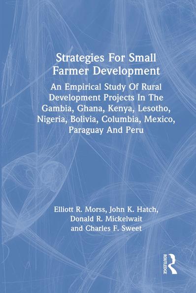 Strategies For Small Farmer Development