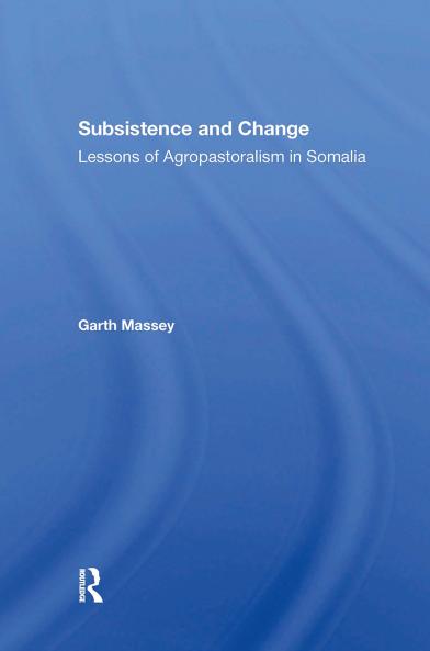 Subsistence and Change