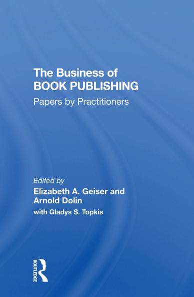 Business Of Book Publishing