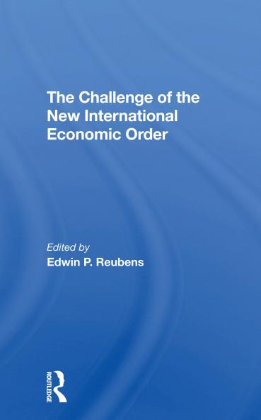 Challenge Of The New International Economic Order