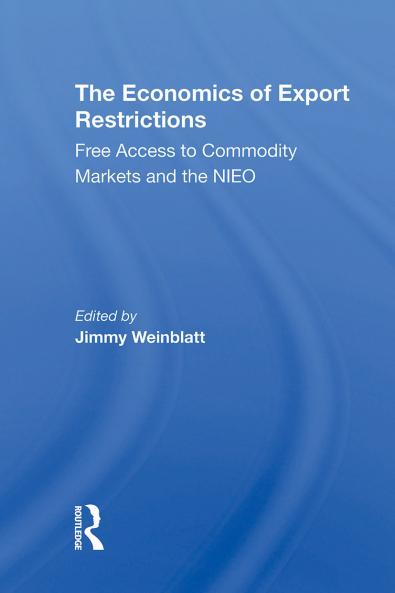 Economics Of Export Restrictions