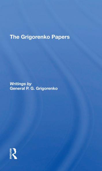 Grigorenko Papers