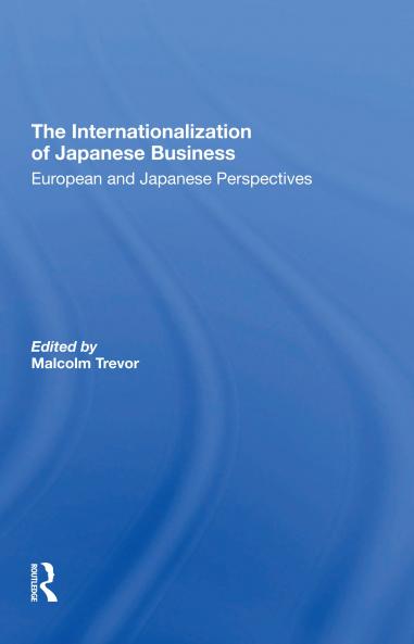Internationalization Of Japanese Business