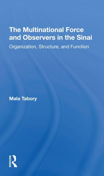 Multinational Force And Observers In The Sinai