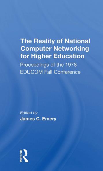 Reality Of National Computer Networking For Higher Education