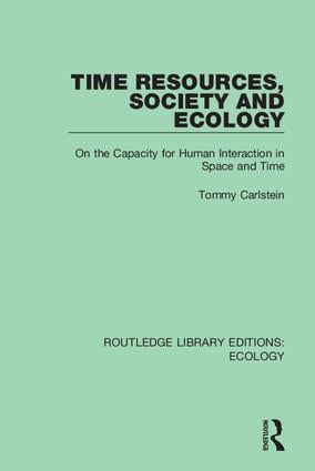 Time Resources Society and Ecology