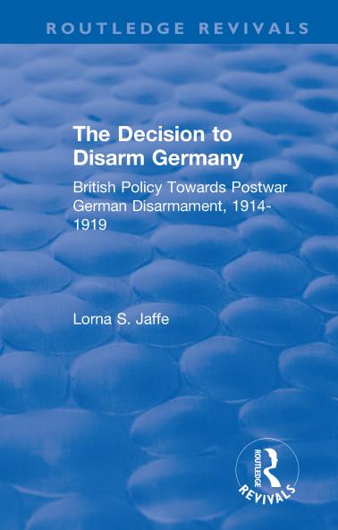 Decision to Disarm Germany