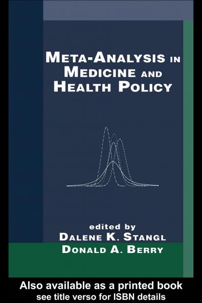 Meta-Analysis in Medicine and Health Policy